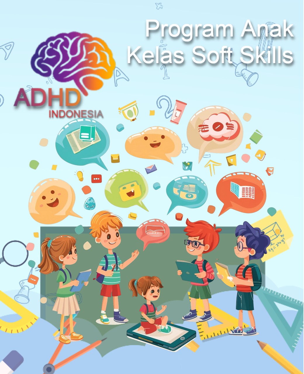 Program ADHD Indonesia Kabupaten Nagekeo Kelas Soft Skills Anak ADHD