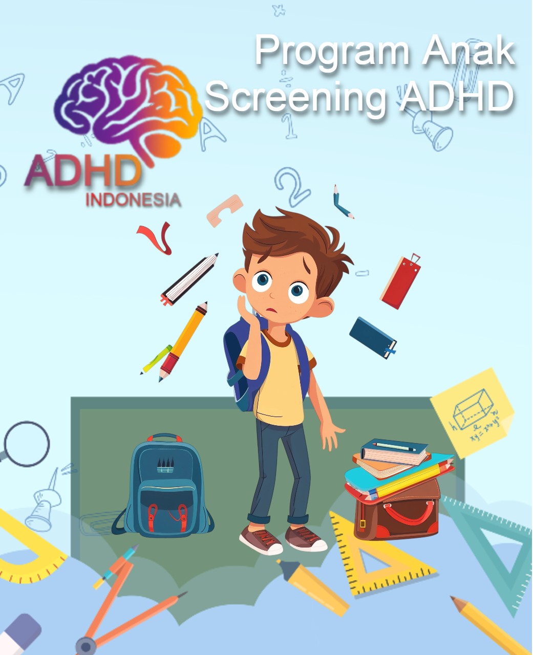 Program ADHD Indonesia Kabupaten Nagekeo Screening ADHD Non-Diagnostik